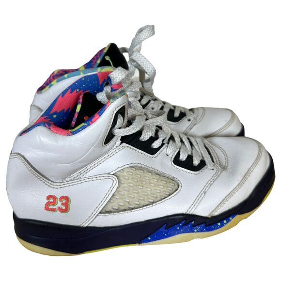 Nike Air Jordan 5 Retro Bel-Air Fresh Prince DB3026-100 Youth Size 1 Y - Picture 8 of 8